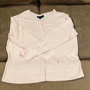 Banana Republic Light Pink Cardigan Sweater